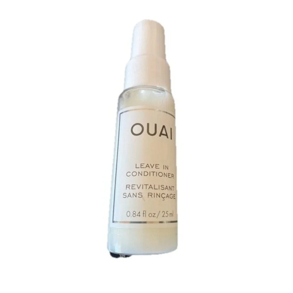 OUAI Leave In Conditioner ~ Travel Size 0.84 Fl Oz‎ Bag Packable Vacation Money